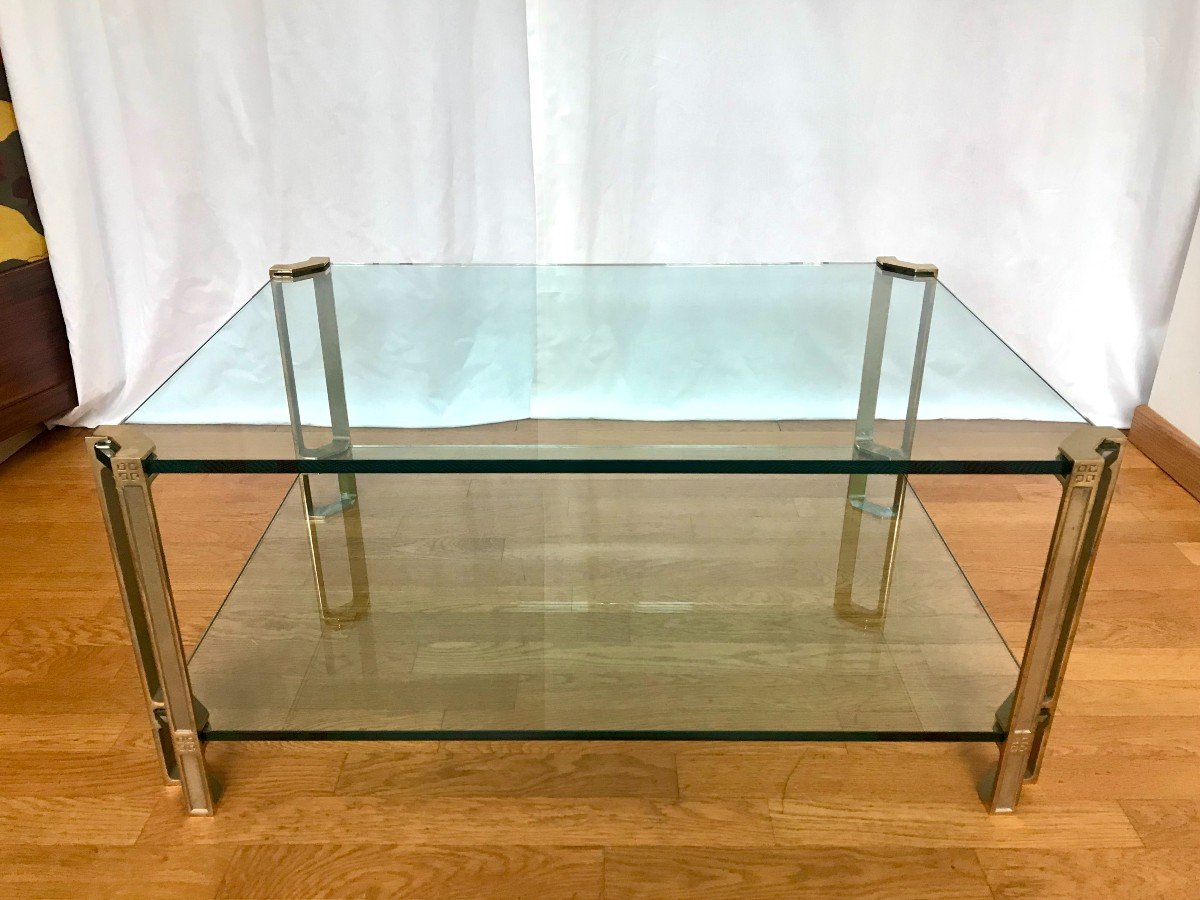 Designer Coffee Table, Peter Ghyczy, 70s