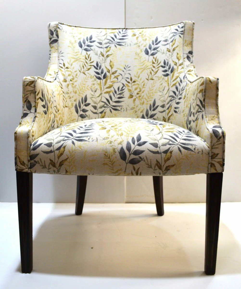 Fauteuil Style Directoire – Rembourrage Et Pieds En Acajou – XIXe Siècle-photo-4