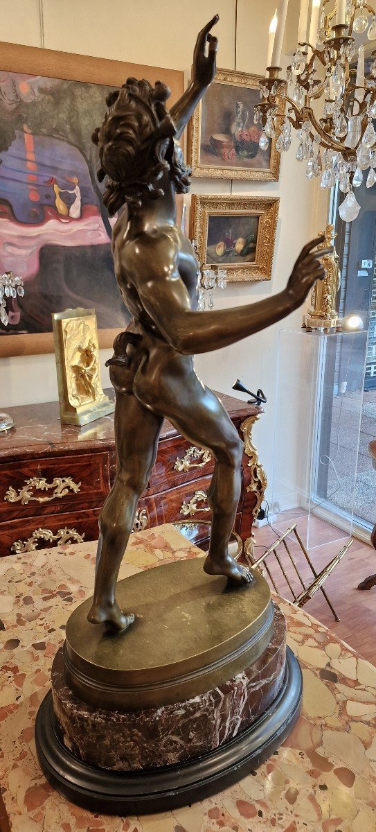 Bronze-Faune Dansant(Pompeï )par Pietro Chiapparelli-photo-1