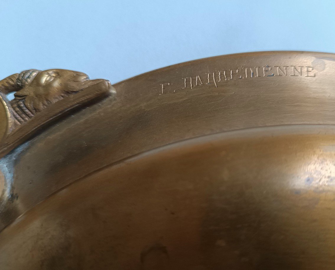 19th Century Neo-greek Tazza “the Golden Age” - Levillain And Barbedienne-photo-3
