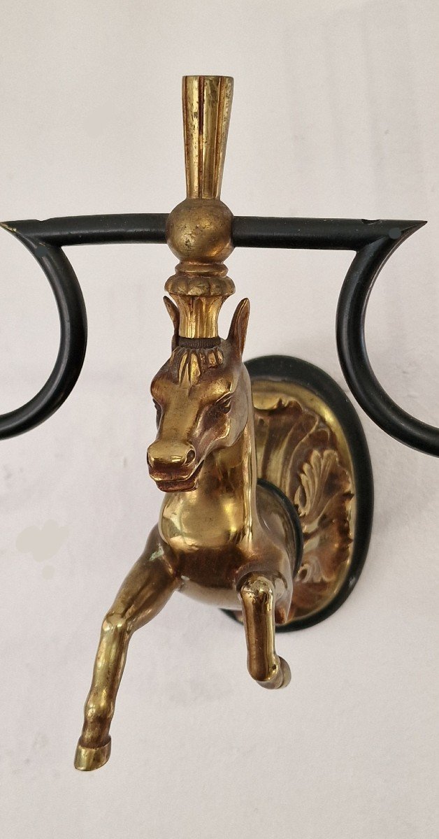 Proantic: Wall Lamps 1970 Horses