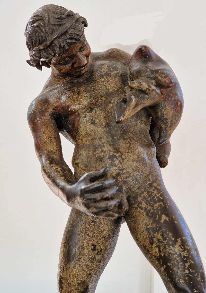 Bronze - Drunken Faun - Pompeii-photo-2