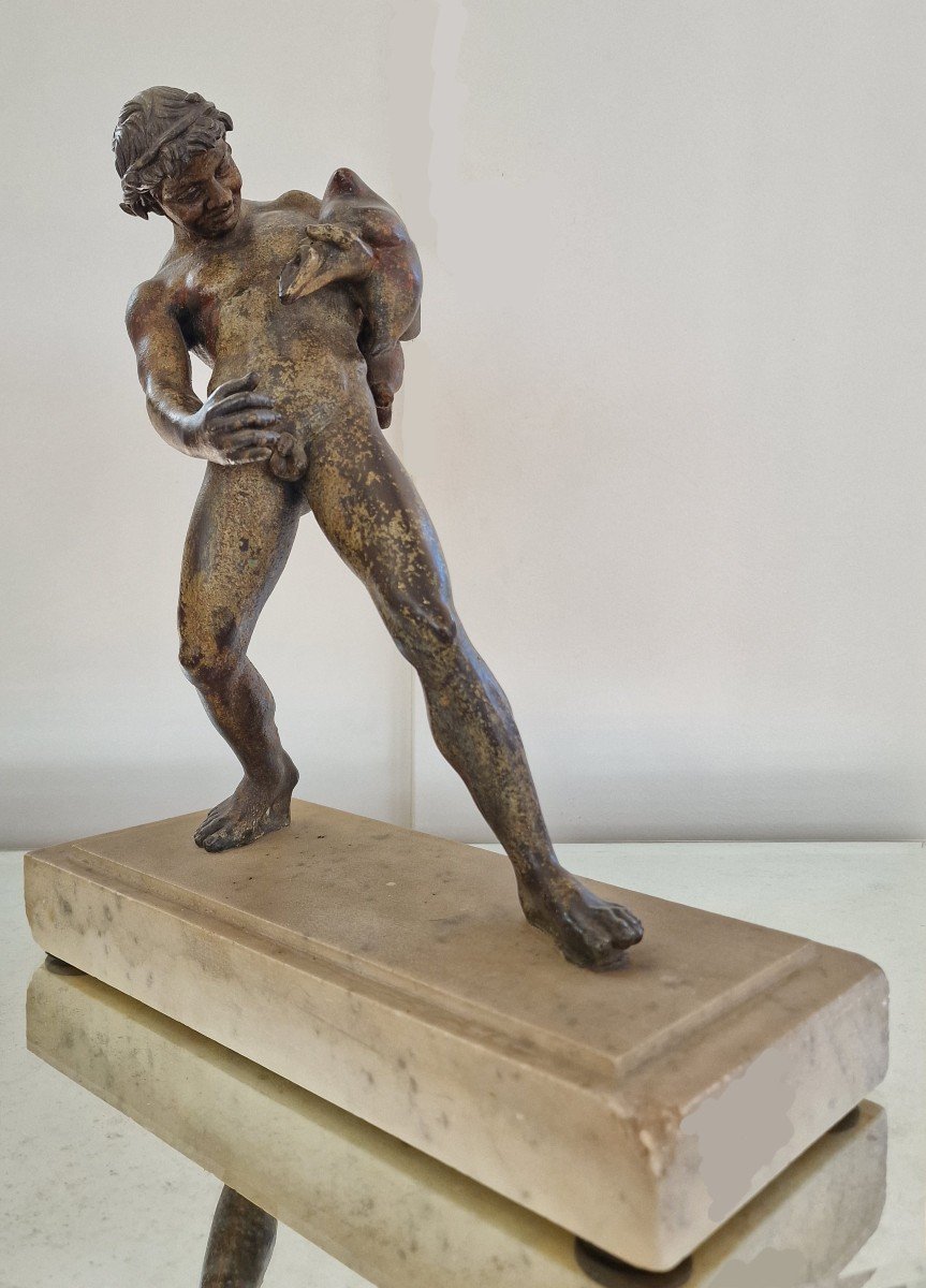 Bronze - Drunken Faun - Pompeii-photo-3