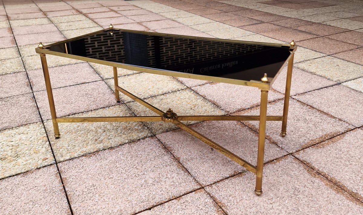 1950 Coffee Table - Gilded Brass -photo-2