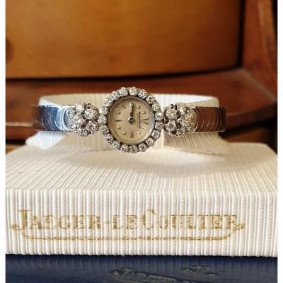 Women's Jewelry Bracelet Watch (white Gold And Diamonds) Jaeger Lecoultre