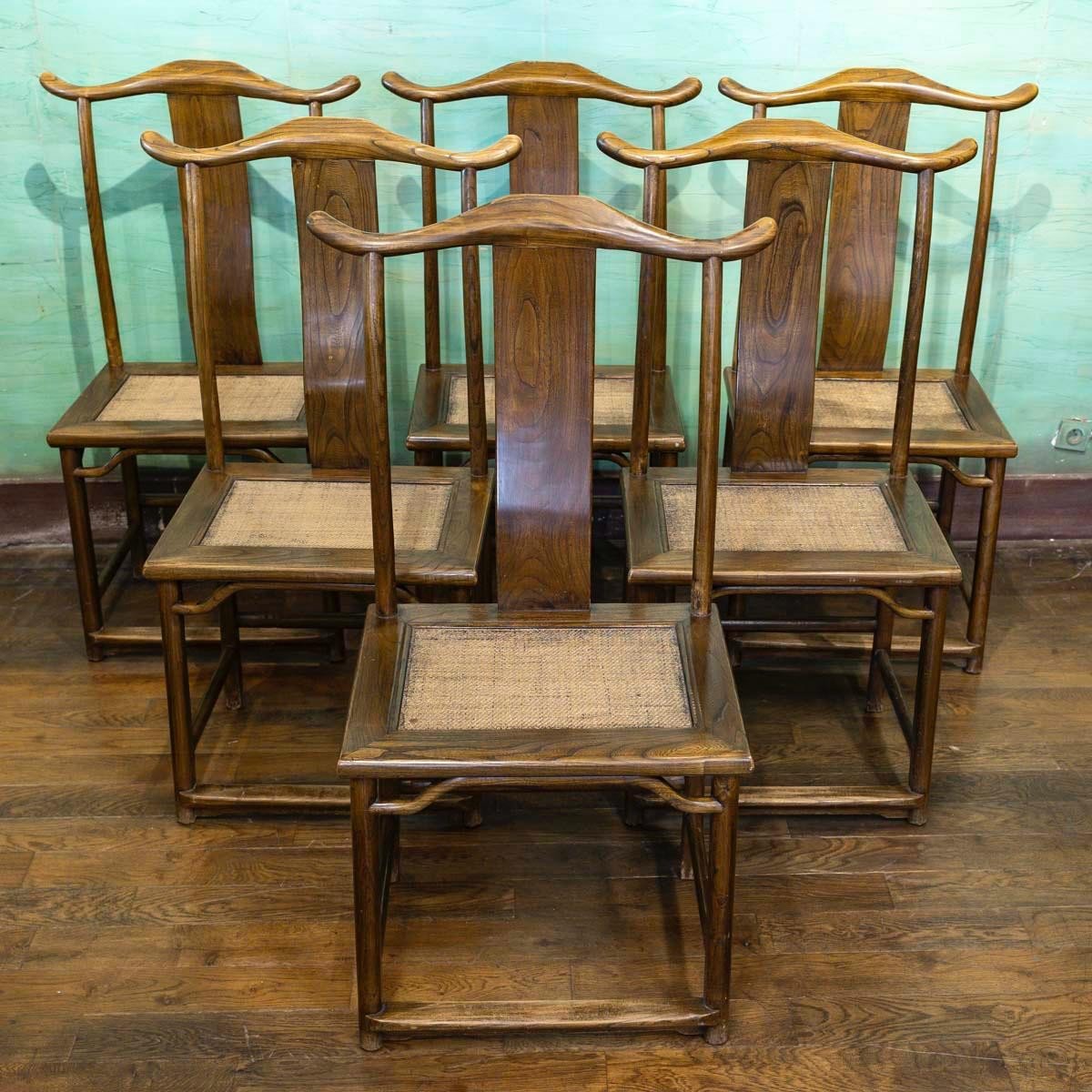 Antique Chinese Elm Table And Chair Set. Antique Chinese Furniture -photo-4