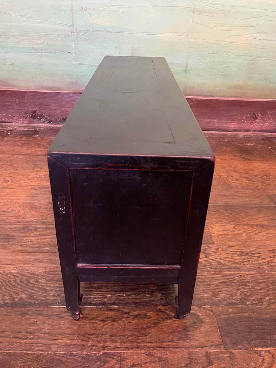 Chinese Antique Kang Low Cabinet-photo-7