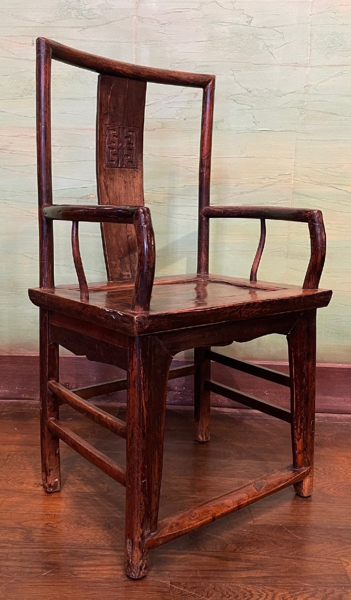 Antique Chinese Armchair -photo-2