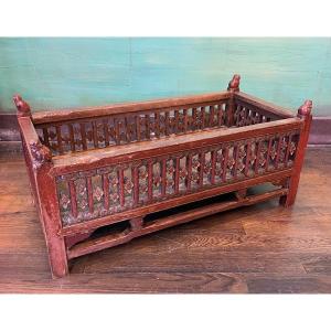 Antique Chinese Baby Bed