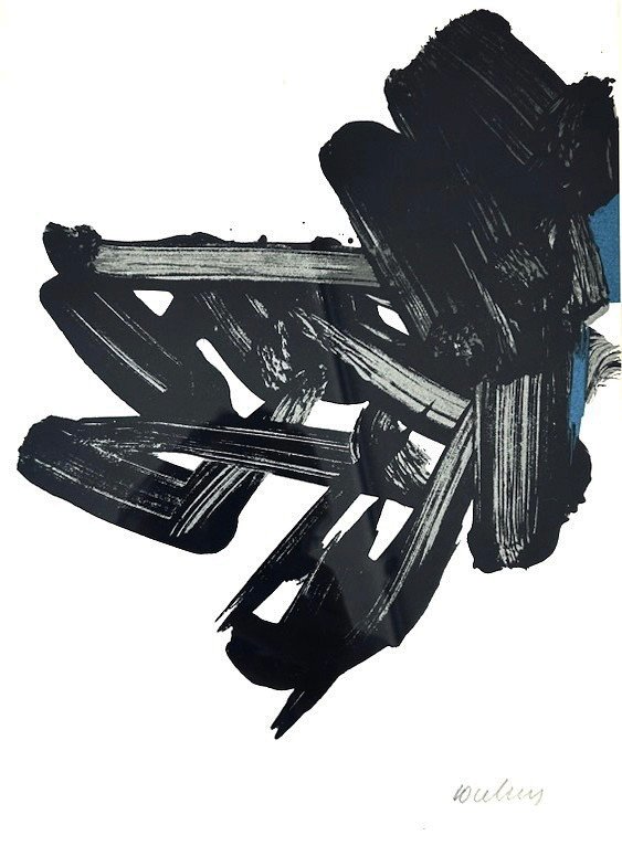 Pierre Soulages, Lithographie No 17, 1963