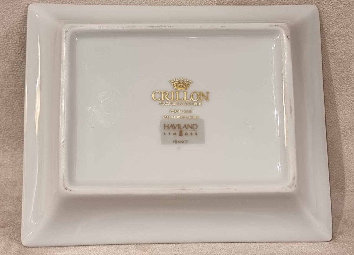 Crillon Vide Poche en Porcelaine Haviland Limoges -photo-3