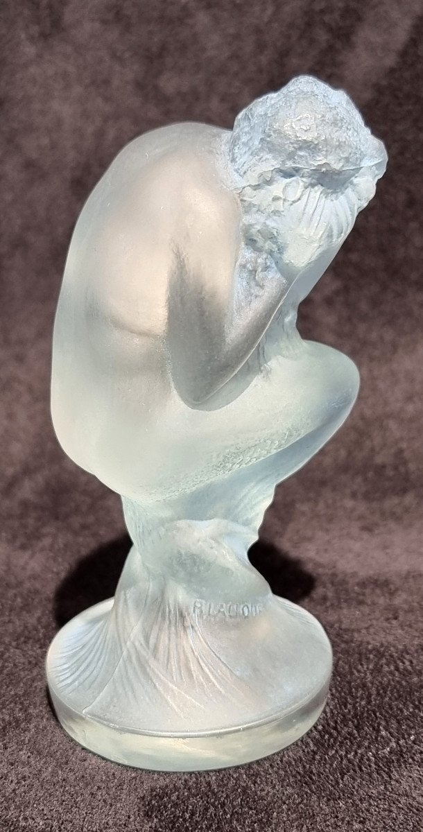 René Lalique Mascotte Sirène  Art Déco 1920 -photo-4