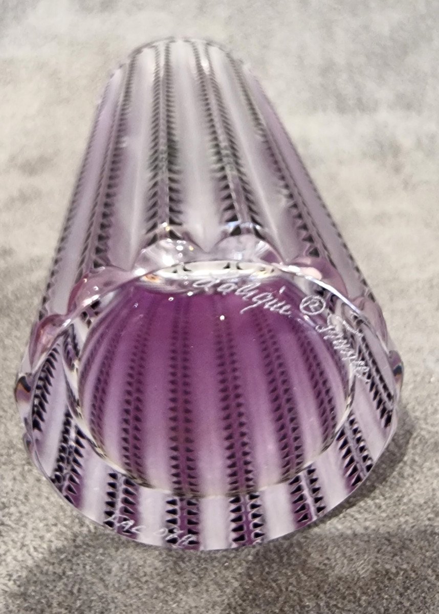 Lalique Flacon à Parfum Louxor En Cristal -photo-3