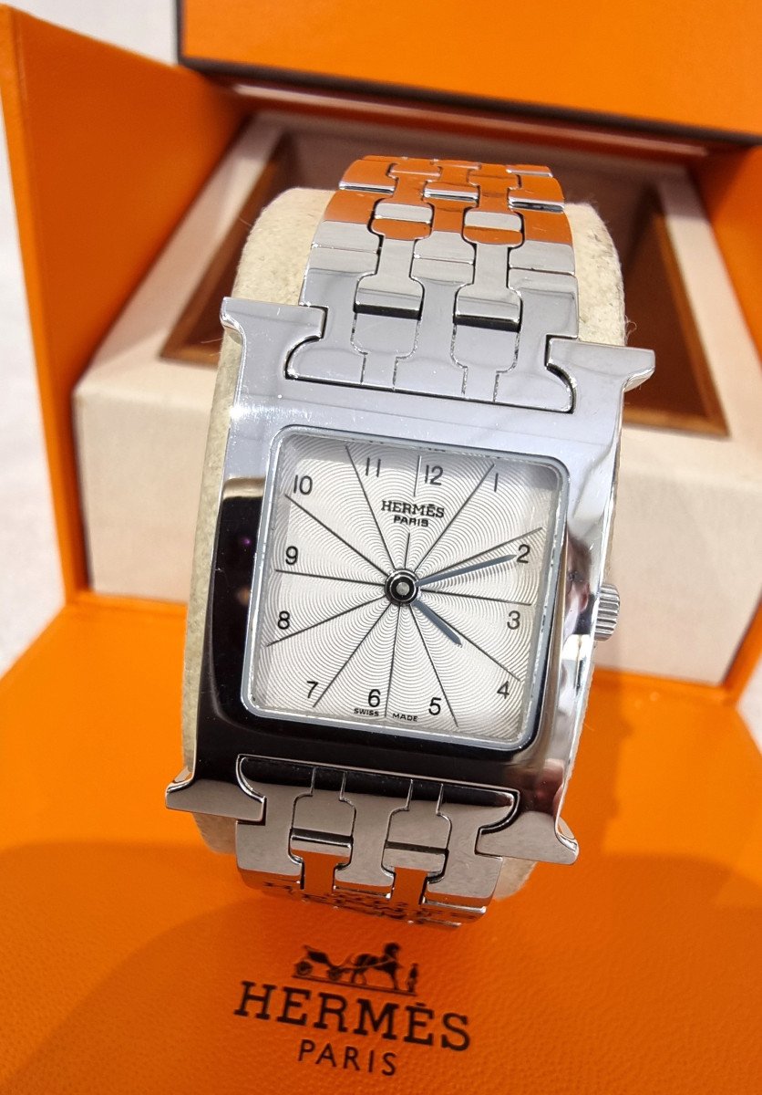 Hermès Heure H Steel Watch-photo-2