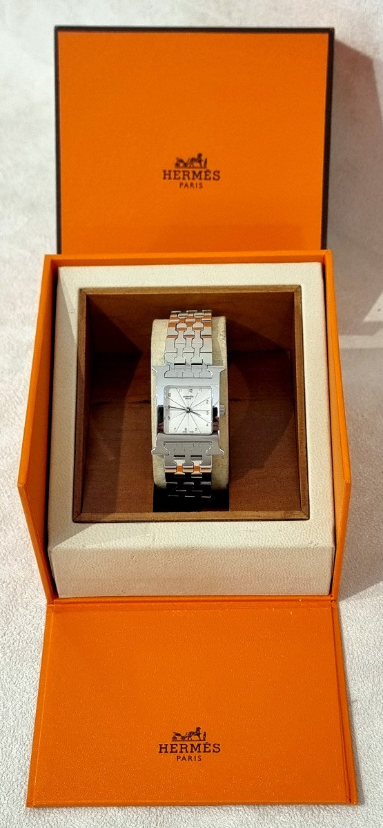 Hermès Heure H Steel Watch-photo-3