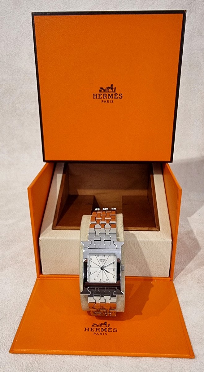 Hermès Heure H Steel Watch-photo-1