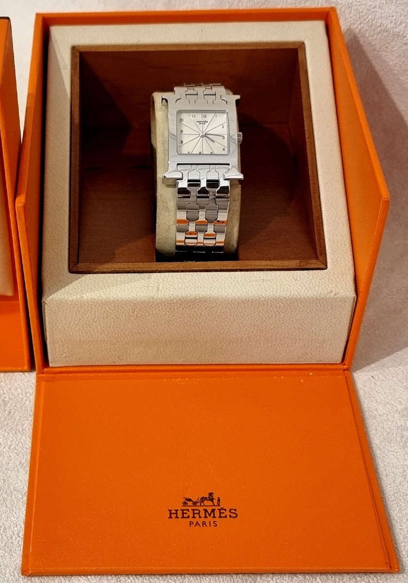 Hermès Heure H Steel Watch-photo-2