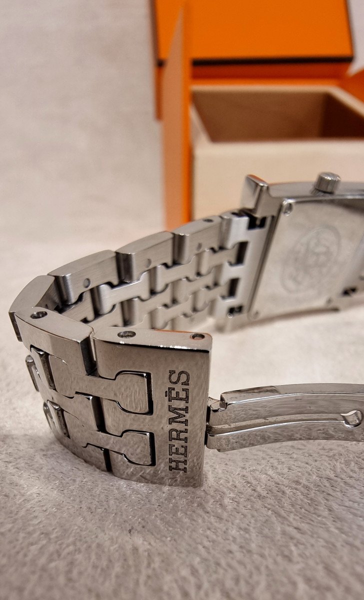 Hermès Heure H Steel Watch-photo-5