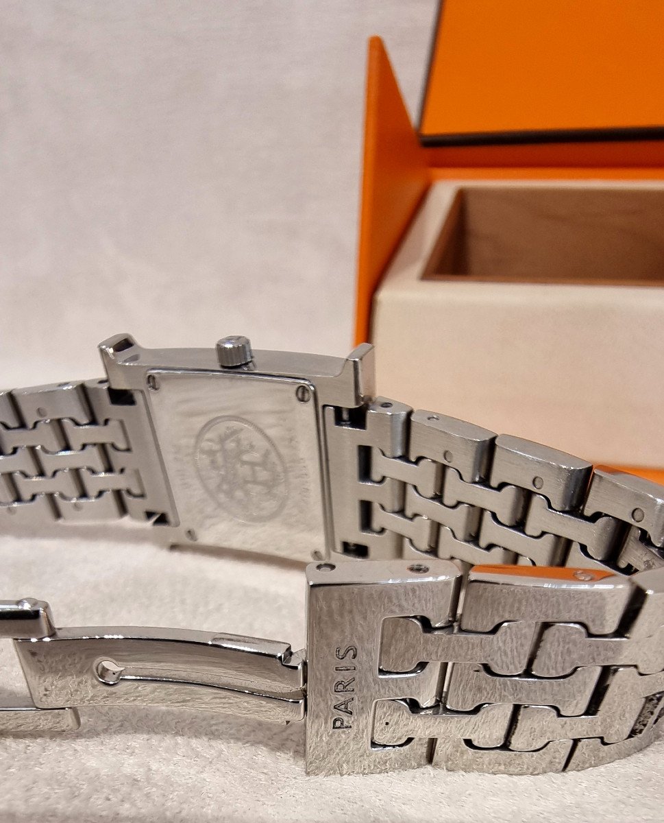 Hermès Heure H Steel Watch-photo-6