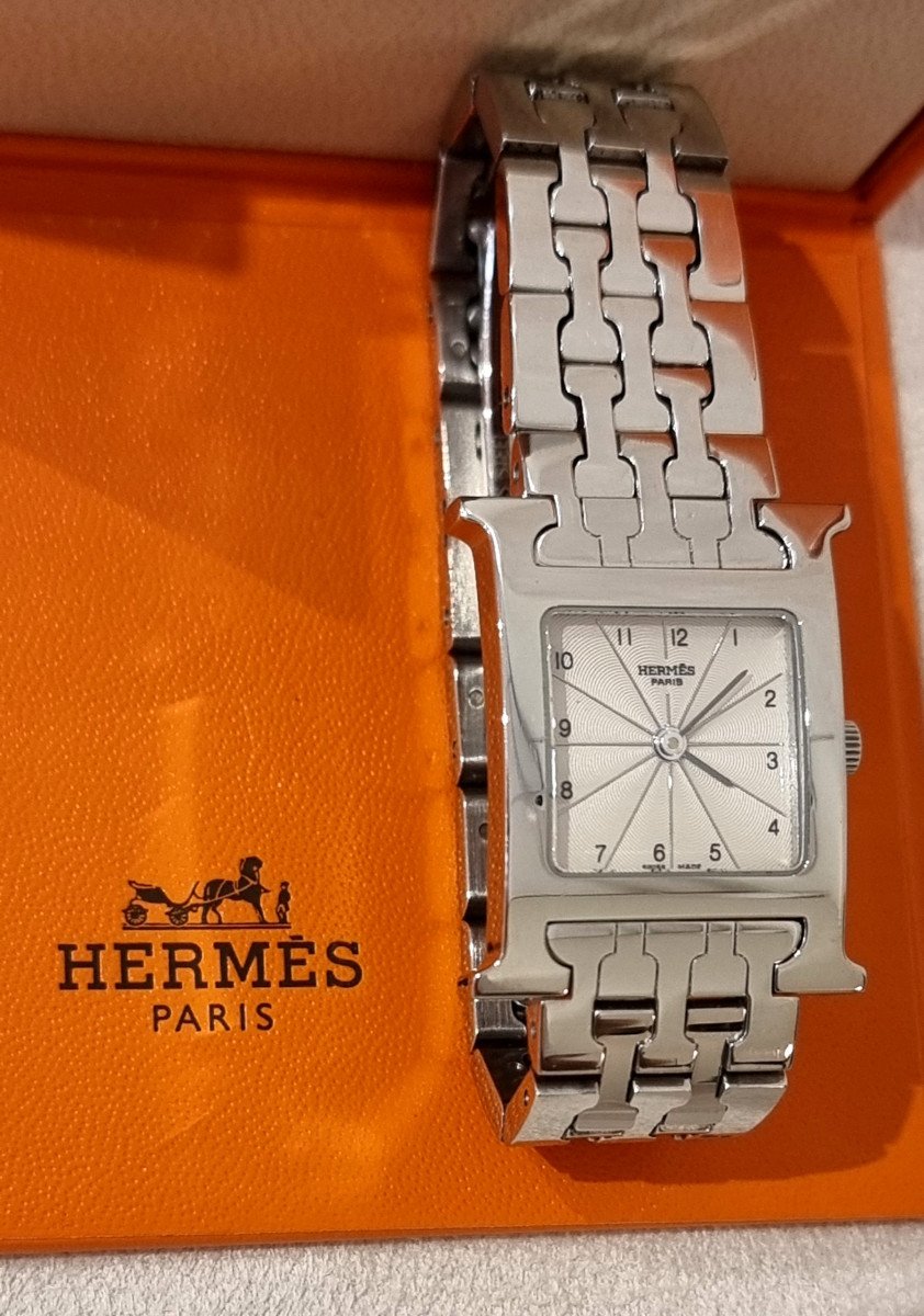 Hermès Heure H Steel Watch