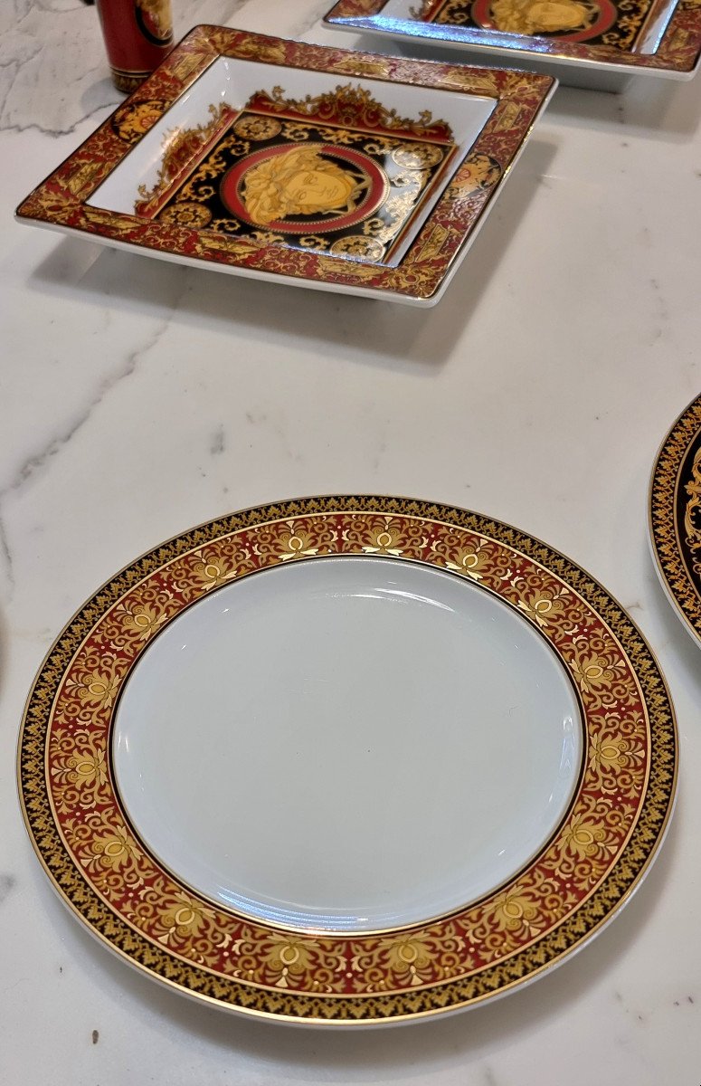  Rosenthal Versace Medusa Model Porcelain Serving Set -photo-6