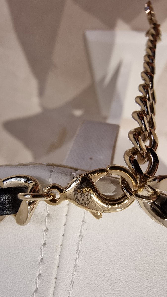 Chanel Multi Chain Mouth Necklace-photo-6