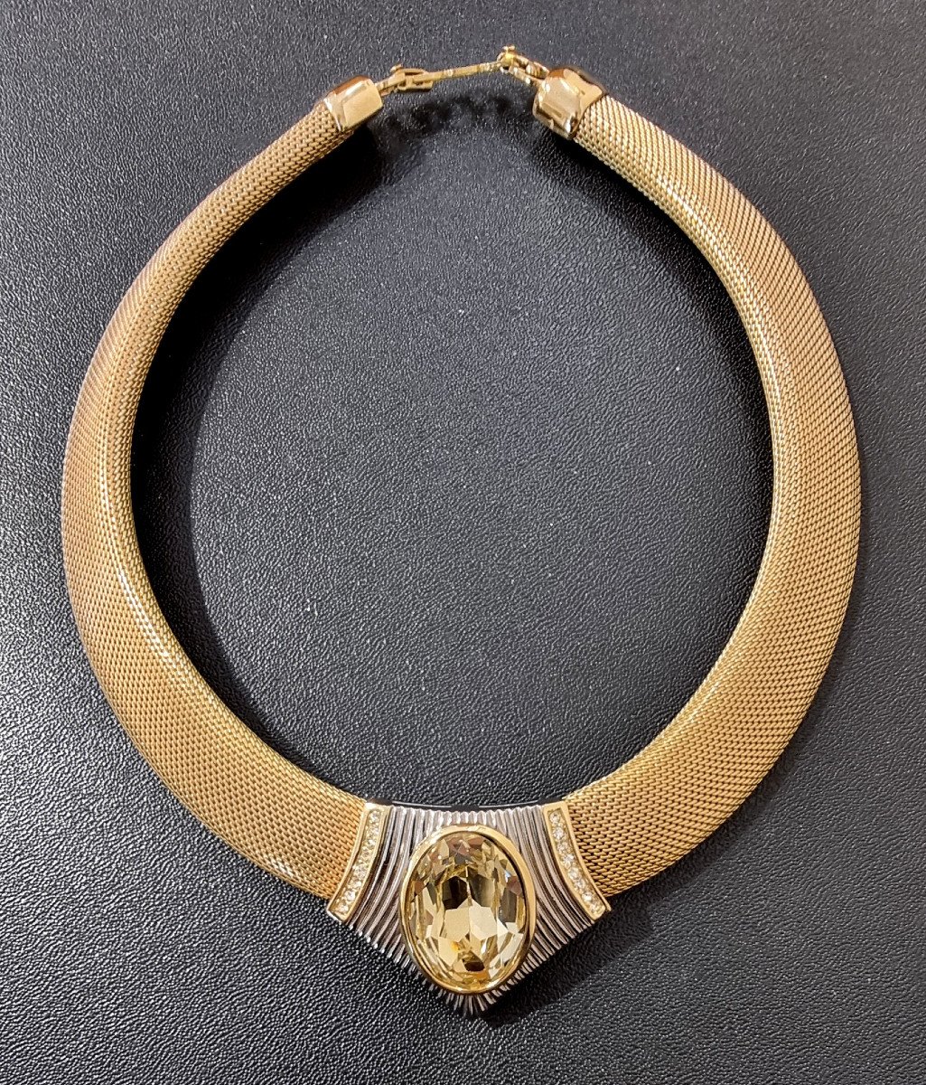 Christian Dior Choker Necklace-photo-4