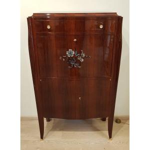 Jules Leleu Secretary Rosewood & Marquetry 1940-1945 