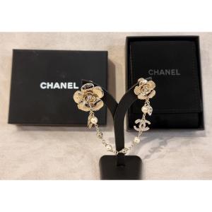 Chanel Broche Camélias Double Pin's 