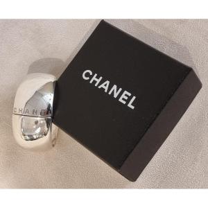 Chanel Bracelet Manchette En Argent 925 Millèmes