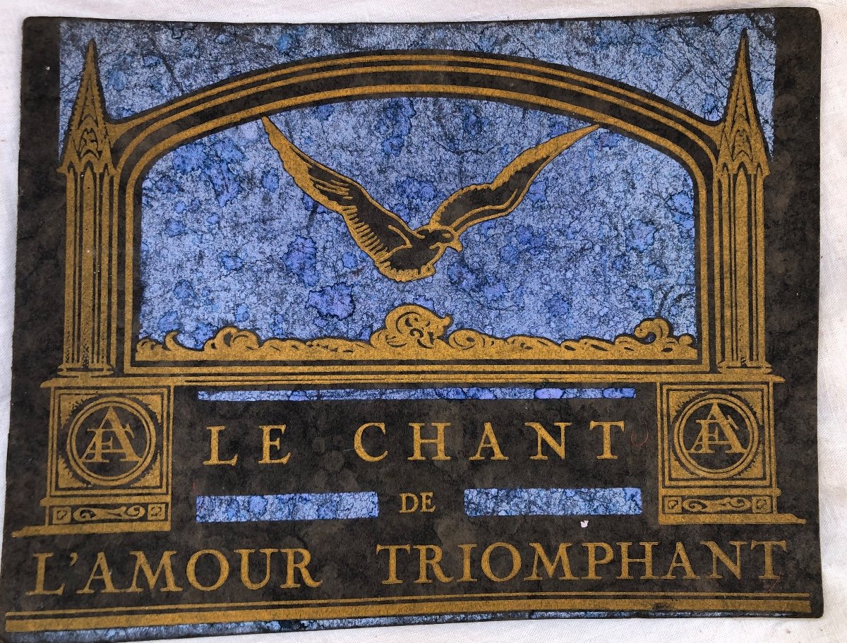 Le Chant De L’amour Triomphant De La Compagnie Russe Albatros  Livret 1923