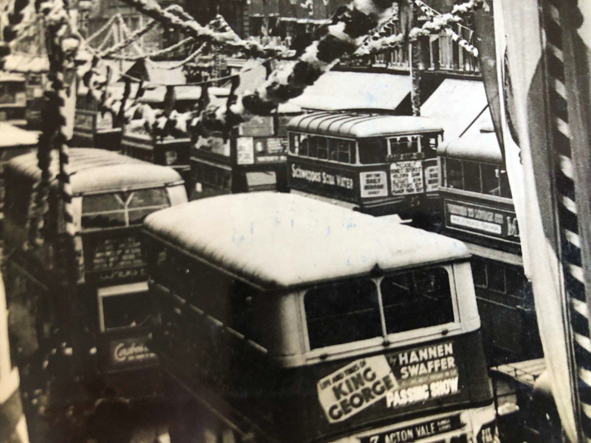 Photo Of The Festooning Of The Streets Of London, George V Silver Jubilee 1935-photo-3