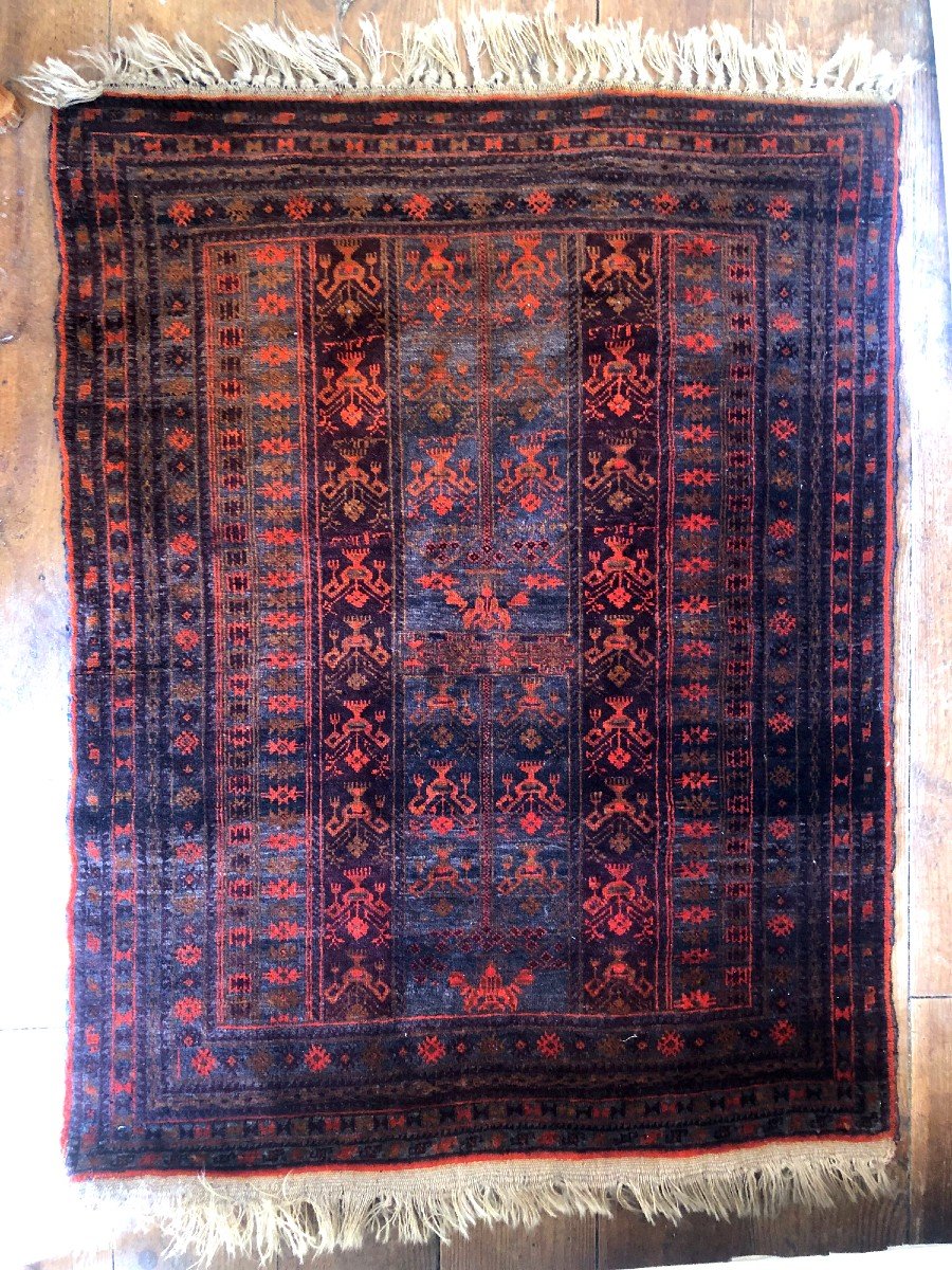 Baluch Carpet Iran Early 20th Century-photo-3