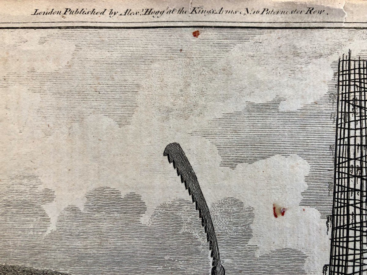 Vue d'Un Amoral Ou Lieu d'Inhumation à Atooi , Une Des Iles Sandwich 1778 Voyages de Cook -photo-3