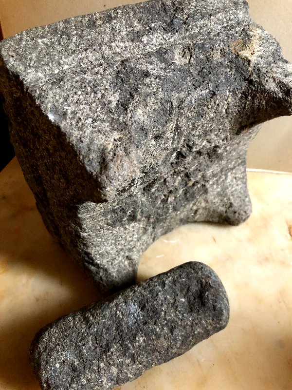 Basalt Mortar And Pestle Chile XVII-photo-2