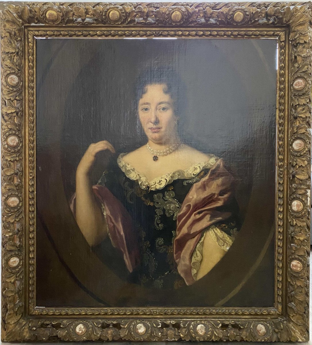 Jacob Ferdinand Voet (1639-1689), Portrait d'Une Dame De Qualité-photo-2