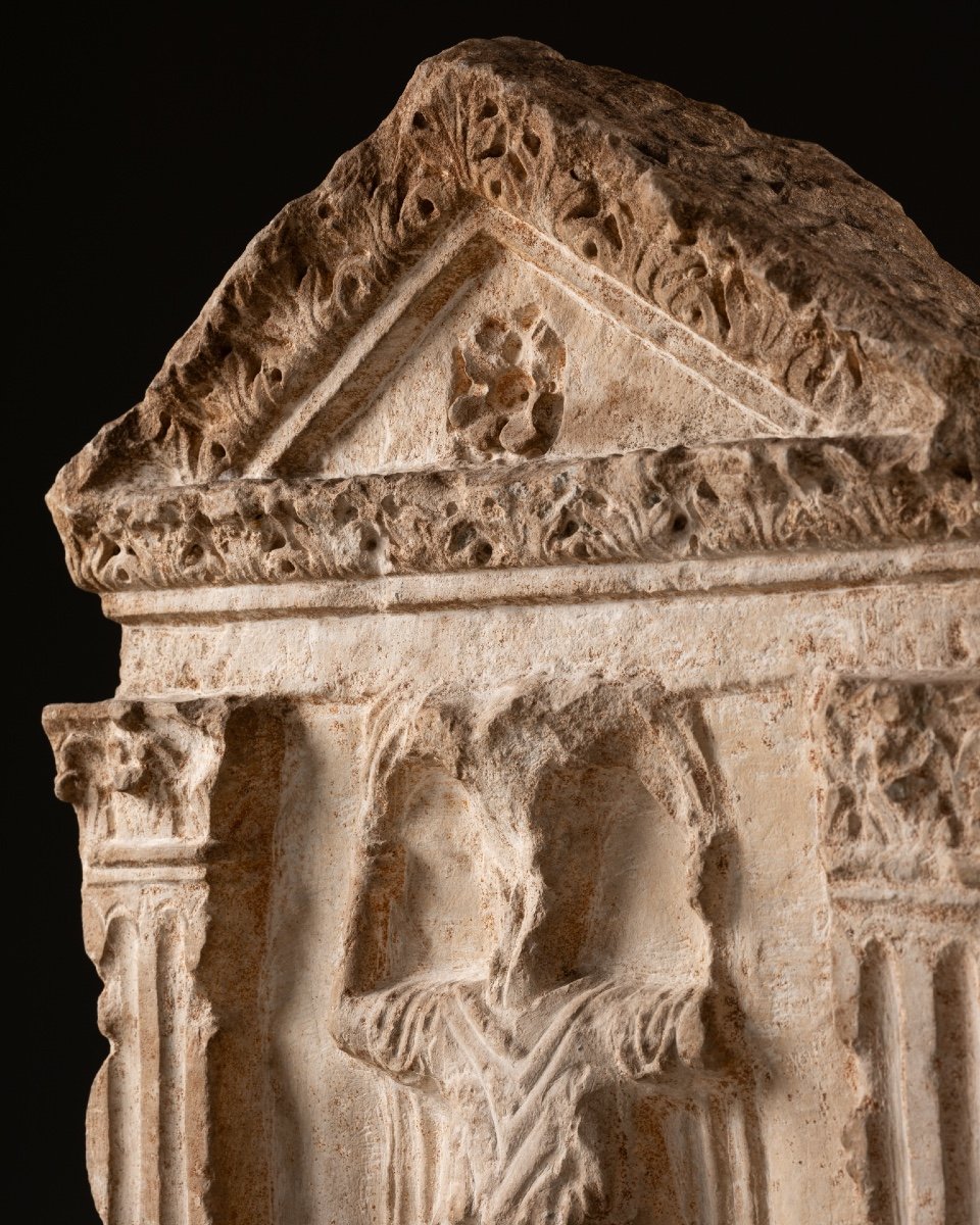 Stone Funerary Stele - Roman Empire-photo-5