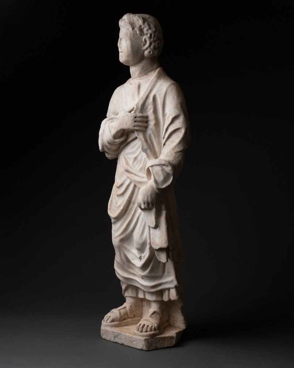 Statuette Of A Prophet - Florence, 1300 / 1325-photo-3