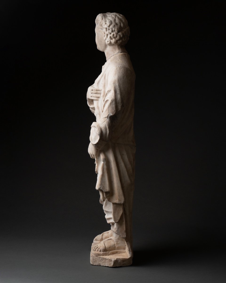 Statuette Of A Prophet - Florence, 1300 / 1325-photo-4