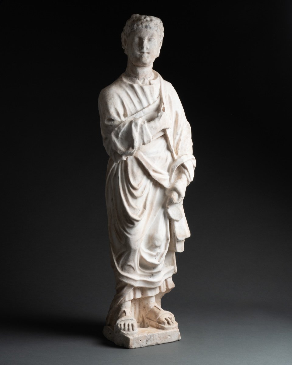 Statuette Of A Prophet - Florence, 1300 / 1325-photo-1