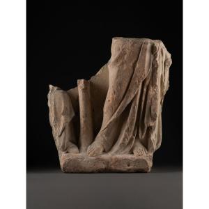 Relief Fragment - Roman Empire - 1st / 3rd Century Ad