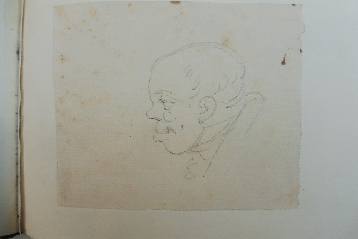 Jean-jacques Le Barbier The Elder 1738-1826 Album Of Drawings-photo-4