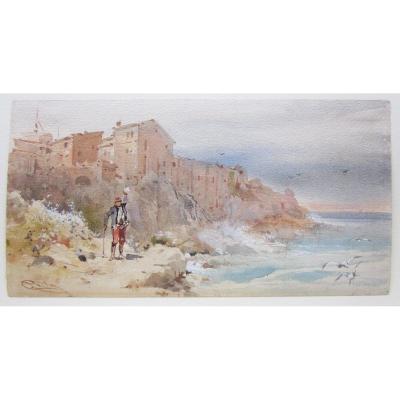 Emmanuel Costa Antibes Watercolor