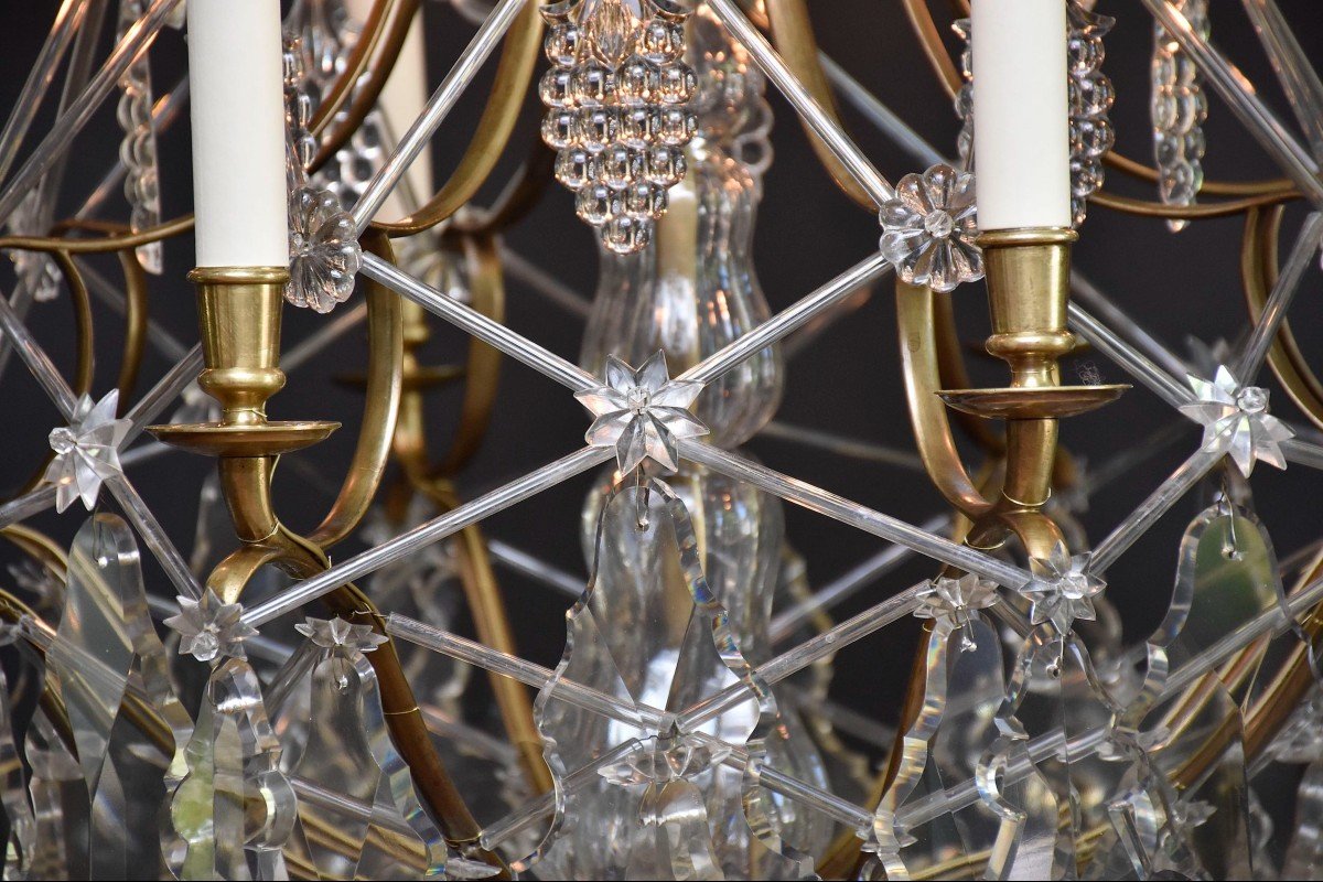 Rococo Style Crystal Chandelier-photo-4