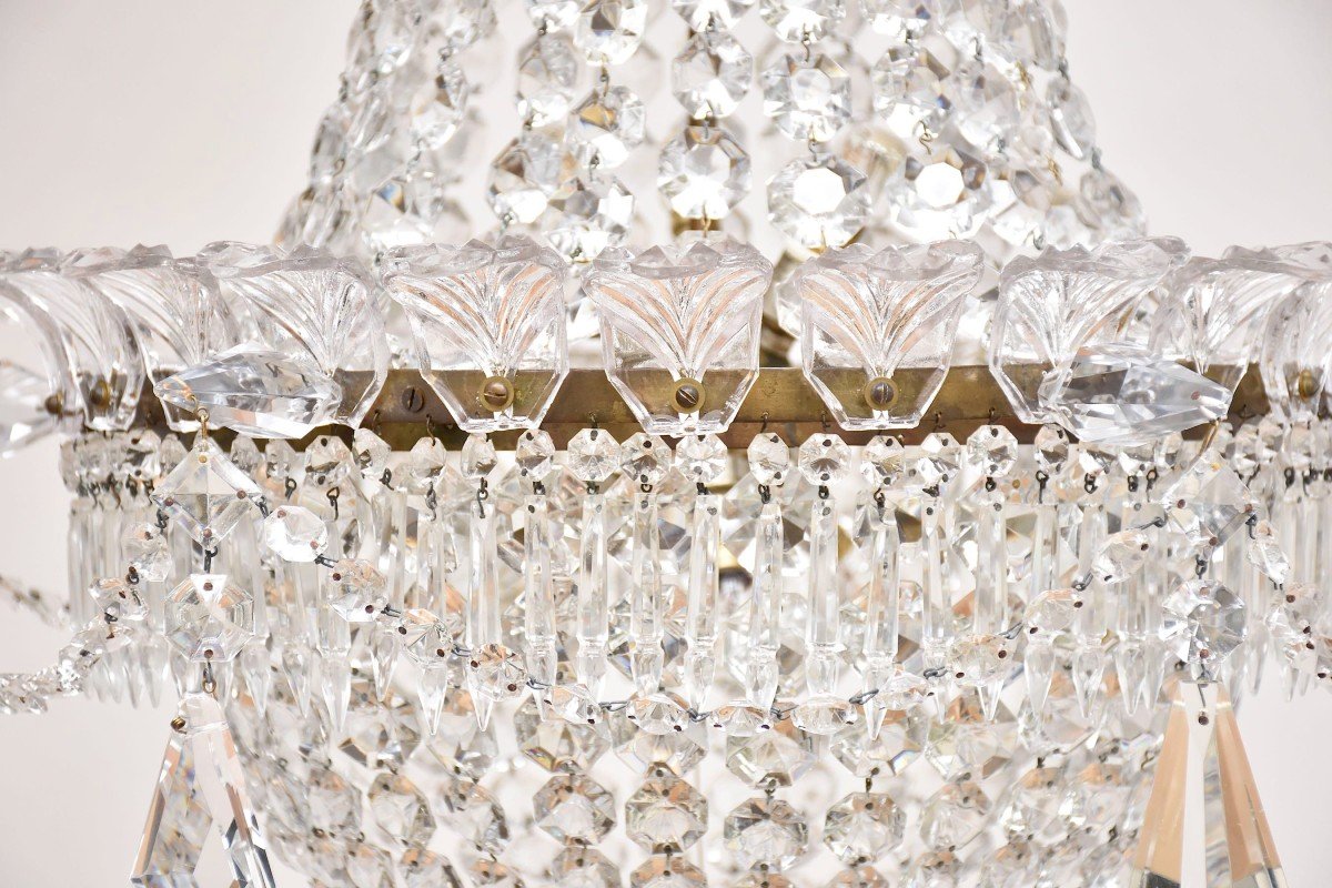 Lustre En Cristal Style Louis XVI-photo-1