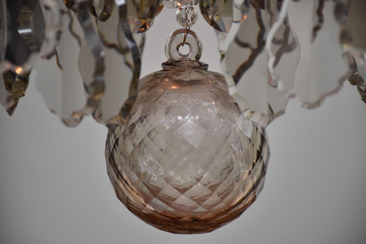 Lustre En Cristal Rococo Style-photo-4