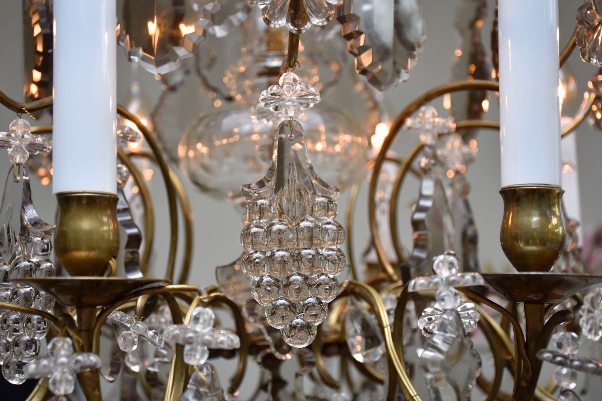 Lustre En Cristal Rococo Style-photo-1