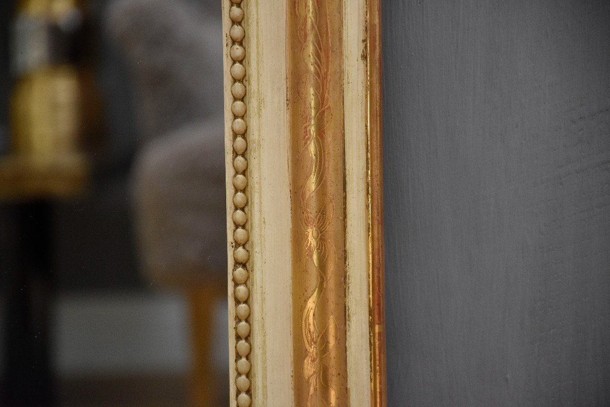 19th Century Gold Leaf Mirror Louis-philippe-photo-3