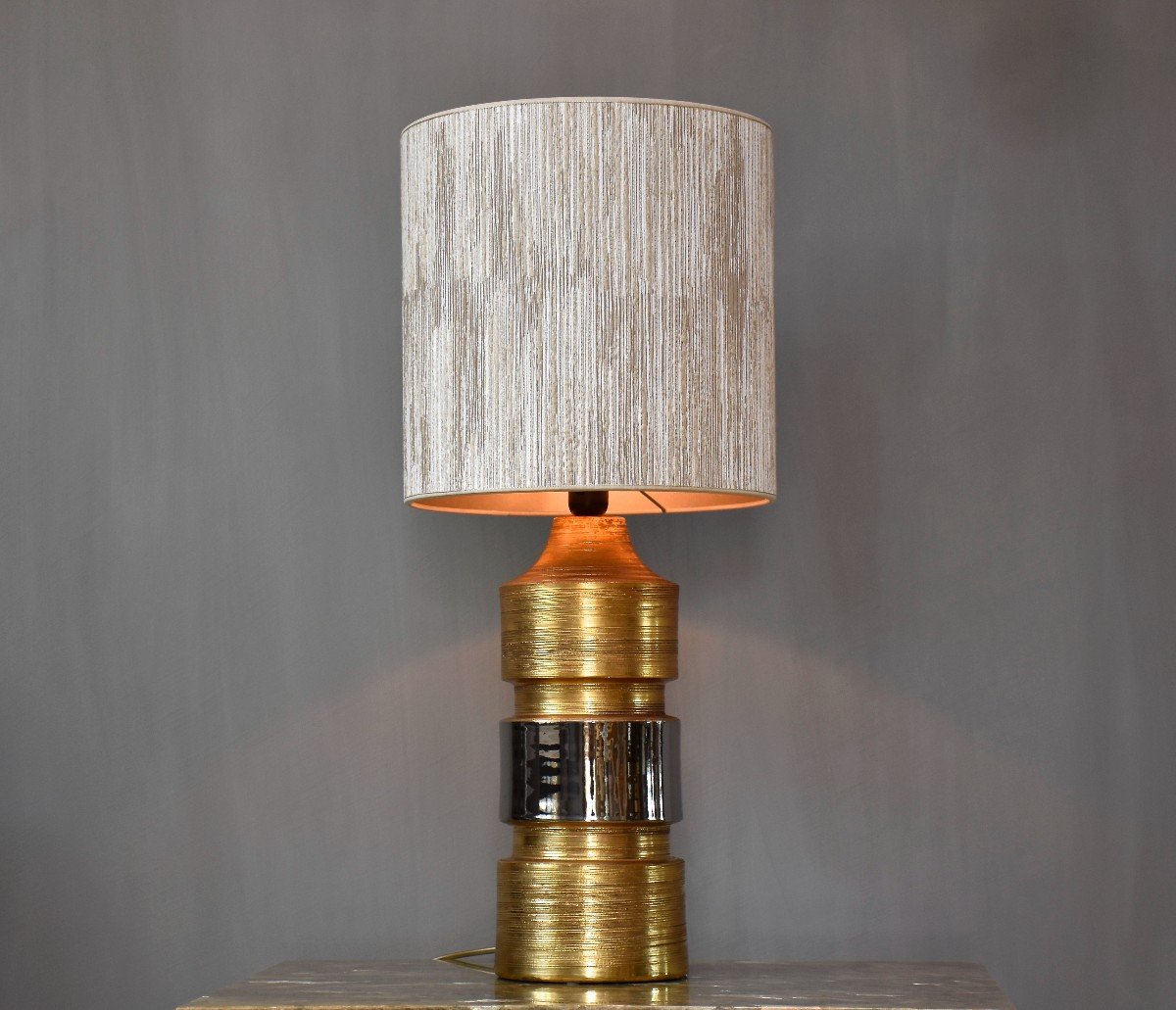 Mid-century Ceramic Table Lamp By Bitossi