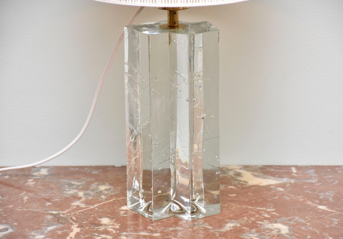 “arkipelago” Glass And Brass Table Lamp By Timo Sarpaneva-photo-2